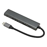 USB-Hub-Multiport-Adapter, Schnelles Aufladen 5-in-1-Hub für Geschäftsreisen für zu...