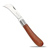 Linsen-Outdoors Falten Okuliermesser, Garten Taschen Knospungsmesser aus Edelstahl mit...