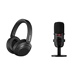 Sony kabellose Noise Cancelling-Kopfhörer mit EXTRA BASS, schwarz: WHXB910NB.CE7 & HyperX...