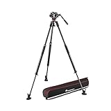 Manfrotto 504X Fluid-Videokopf mit 635 Fast Single Leg Carbon-Stativ, Fast Stativ und...