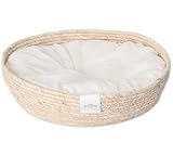 Dehner Premium Lovely Kuschelbett Guter Schlaf, Ø 45 cm, Höhe 13 cm,...