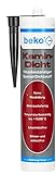 beko Kamin-Dicht 310 ml schwarz (bis +1.500° C) Hitzebeständiger Spezial-Dichtstoff 230...