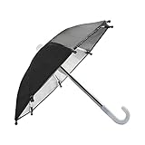 Jdeijfev Mini Sonnenschirm Regenschirm Motorrad Telefonhalter Regenschirm Dekorativer...