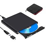 Externes Blu Ray Laufwerk, Aluminium Bluray Brenner Extern, USB 3.0 Externer CD DVD Blue...