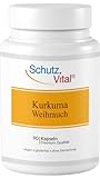 Kurkuma Weihrauch Kapseln - Vergleichssieger - je 600 mg Curcuma Extrakt & Boswellia...