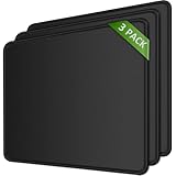 KTRIO Mauspad 3 Pack [30% Größer] mit Vernähte Kanten, 220x280mm Mousepad mit...