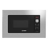 Bosch BEL623MS3, Einbau-Mikrowelle, automatische Kochprogramme, rote LED-Anzeige, Öffnung...