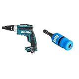 Makita DFS251Z Akku-Schnellbauschrauber 18 V & Knauf Schraubvorsatz mit Bit-Halter für...