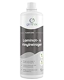 glimtrex Laminatreiniger und Vinylboden Reiniger (1,0l) - reinigt und pflegt mit 2-in-1...