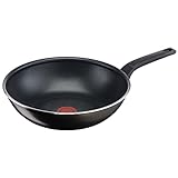 Tefal Easy Cook & Clean Wokpfanne 28 cm, Antihaftbeschichtung, Thermo-Signal...