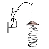 Iron Bird Feeder Fat Ball Bird Feeders Energy Meisenknödel Hanging Feeder für Feeder...