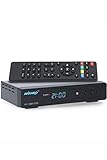 ANKARO DSR 2100 Sat Receiver für Satellitenschüssel mit Aufnahmefunktion, AAC-LC, PVR,...