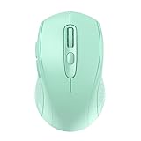 TECKNET Maus Kabellos, Bluetooth-Funkmaus (Tri-Mode: BT 5.0/3.0+2.4G), Ergonomische...