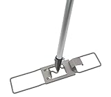 FSProdukte Bodenwischer Halter 42 cm aus Metall mit Fixierschraube und Stiel aus...