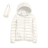 Leichte Daunenjacke Damen Leicht Puffer Jacke Lightweight Steppjacke Übergangsjacke...