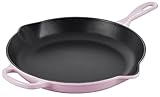 Le Creuset Emaillierte Gusseisen-Griff-Pfanne, 29,8 cm, Schalotte