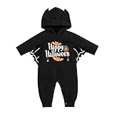 XTBFOOJ Halloween mädchen Pullover neugeborenen Set Bobby car mädchen Pyjama Kinder...