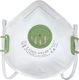 10x Oxyline X 310 SV FFP3 R D Wiederverwendbare Atemschutzmaske Halbmaske Staubmaske...