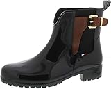 Tommy Hilfiger Damen Gummistiefel O1285Xley 2Z2, Black-Winter Cognac, 37