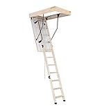 Speichertreppe mit Handlauf Bodentreppe Thermo 120x70 PS