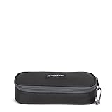 Eastpak Federmäppchen, oval, 22 cm, Kontrastqualität, Grau (Schwarz), Kontrastgrad:...