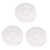 Healifty 3 Packungen Bio-Wattebällchen Make-Up-Wattestäbchen Friseur-Baumwolle...