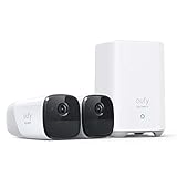 eufy Security eufyCam 2 Pro, Kabellose Überwachungskamera, Sicherheitssystem 365 Tage...