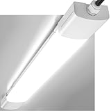 LED Feuchtraumleuchte 150CM, 45W 5000LM IP65 Wasserfest Feuchtraumlampe Wannenleuchte...