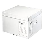 Leitz Infinity Archiv-Container, Größe M, Schachtel für A4 Archivbox 3 x 100mm/2 x...