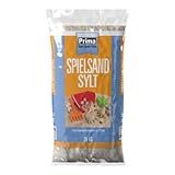 Prima Spielsand Kinder Sandkasten Sand 25 kg - für Sandkästen und Spielplätze - frei...