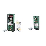 Bosch Laserentfernungsmesser PLR 40 C & Ortungsgerät Truvo (EIN-Knopf-Bedienung für...