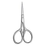 OUSIKA Craft Scissors Edelstahl-Schnurrbart-Trimmschere Männer Bartschere for...