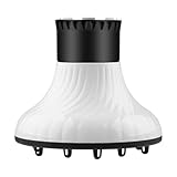 FGUUTYM Haardiffusor-Aufsatz, Leichter Diffusor für lockige Haartrockner, 3,8 cm und 6...