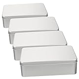 ibasenice 12-Teilige Box Würfel-Aufbewahrungsbox Metall-Aufbewahrungsbox Würfeltablett...