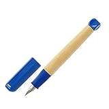 Lamy abc Füllhalter 009 – Füller aus Ahornholz und Kunststoff in der Farbe Blau –...