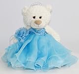 Quince Anos Quinceanera Last Doll Teddybär mit Kleid (Tafelaufsatz) ~ Babyl Blue ~...
