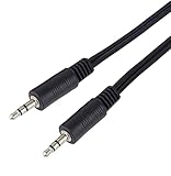 PremiumCord Klinkenkabel 3m, Klinkenstecker 3,5mm, StereoJack Stecker auf Stecker, Aux...