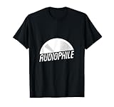 Analoge digitale Plattenspieler Vinyl Audio Musik Audiophile Hi-Fi T-Shirt