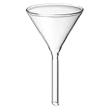 Demarkt Glastrichter Durchmesser 60 mm Trichter aus Glas Trichter aus AR-Glas, für Labor...