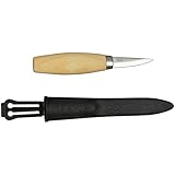 Morakniv Werkzeug Kerbschnitzmesser geölter Birkenholzgriff 3-lagig Gesamtlänge: 17.0 cm...