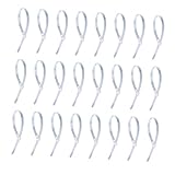 TINEASUR 100 Stück Schnallenbinder Kabelbinder Drahtbinder Lösbare Verpackungsbinder...