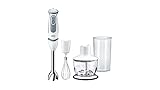 Braun Stabmixer MQ 5235WH Stabmixer – MultiQuick 5 Vario Pürierstab mit Edelstahl...