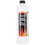 Bio Alkohol 100% 1 Liter - BIOETHANOL für Alkohol-Kamine, Tischfeuer, Ethanolkamine,...