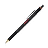 rOtring 800 Kugelschreiber | mittlere Spitze | Schwarze Tinte | Schwarze Schaft |...