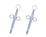 Lube Tube Spritzen, 2 Stück Schmiermittel Applicator, Wiederverwendbar Schmiermittel...