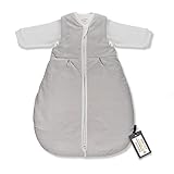 LaLoona Ganzjahres Baby Schlafsack 2-TLG. - Langarm Innensack & gefütterter (0,5-3,5...