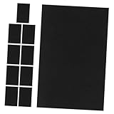 OFFIGAM 10-teiliges Sandkunstpapier, Schwarze Pastellpapiere, Schleifpapier-set Für...