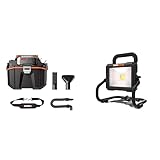 WORX WX031.9 Akku Nass-/Trockensauger - mobil und handlich - 20V & WX026.9 Nitro LED Akku...