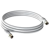 topolenashop Antennenkabel TV Koaxial 3m/1.5m, 75 Ohm Antennenkabel Sat Kabel Koaxialkabel...