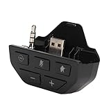 Zunate Gamecontroller-Headset-Adapter, Kabelloser Gamecontroller-Stereo-Kopfhöreradapter...